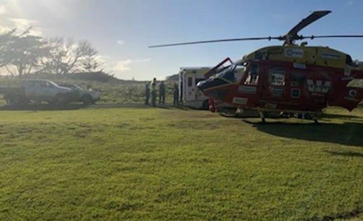Two people die after being swept off at Muriwai Beach