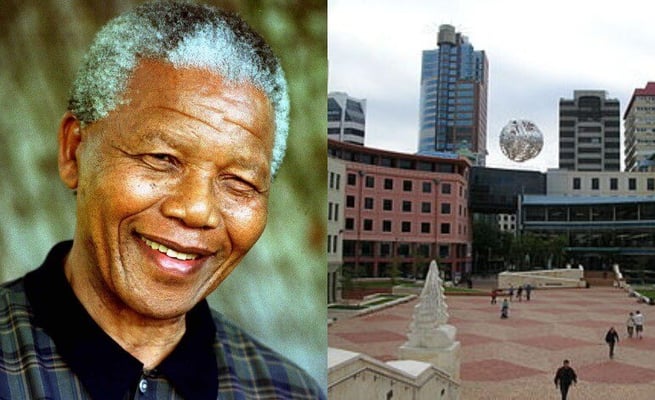 Midday football event in Wellington Civic Square to celebrate Mandela Birth Centenary
