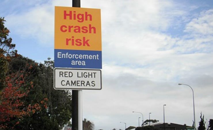 Six more red light safety cameras to save lives