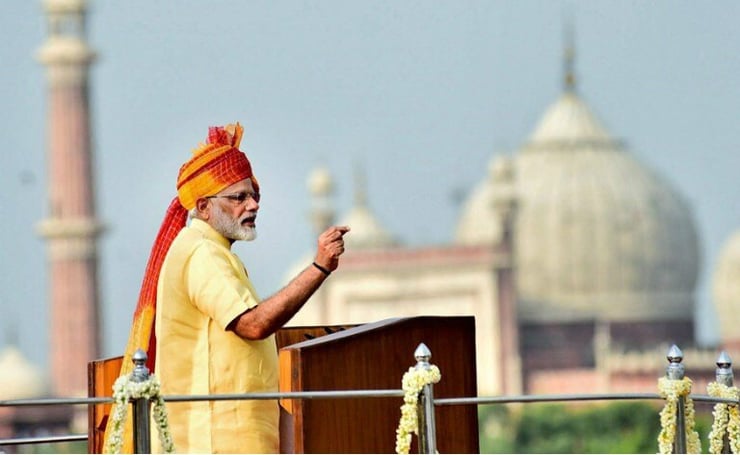Modi vows to send India's first manned-flight to space in 2022
