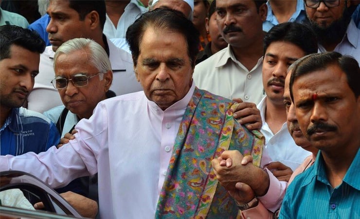 Dilip Kumar still in ICU, improving
