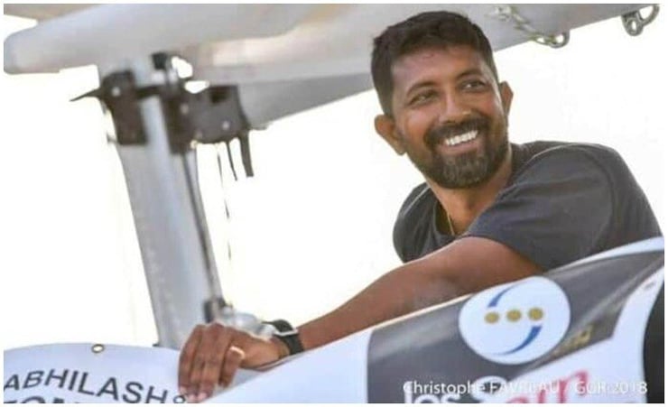 Commander Tomy safe: Indian naval ship on its way to rescue