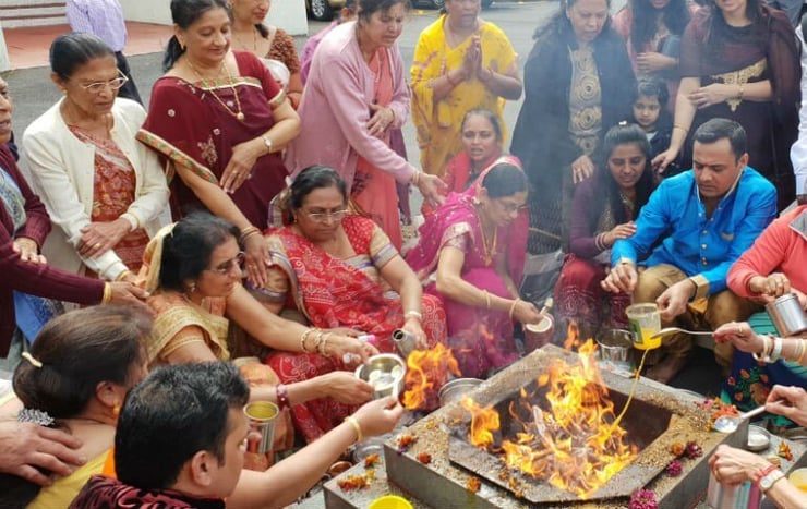 Visarjan concludes Ganesh Utsav celebrations for Radha Krishna Temple