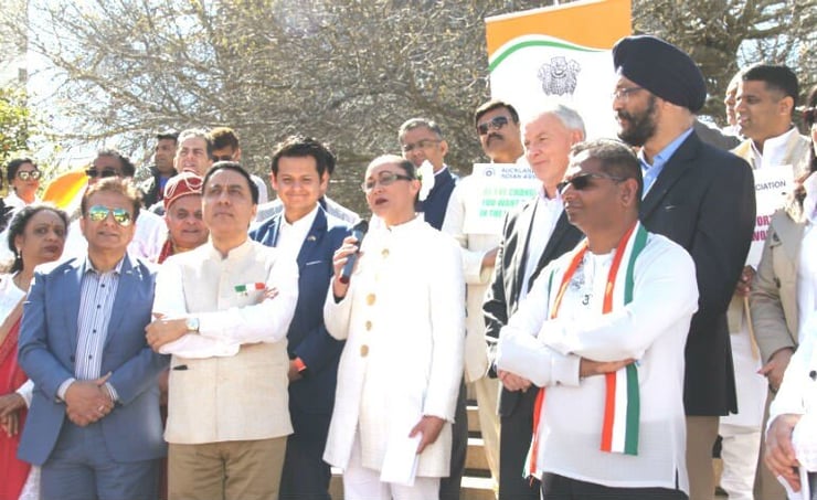Gandhi remembered at Auckland’s March for Global Peace