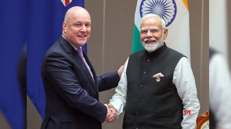 modi meets luxon