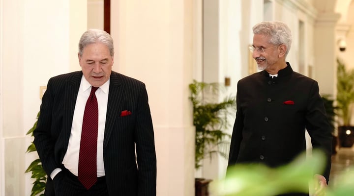 Deputy Prime Minister and Minister of Foreign Affairs Winston Peters’ visit to India